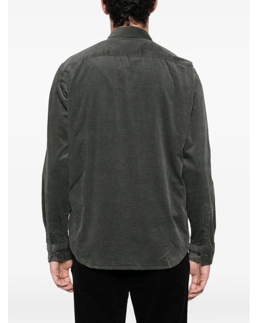 Marc O' Polo Gray Corduroy Button Shirt for men