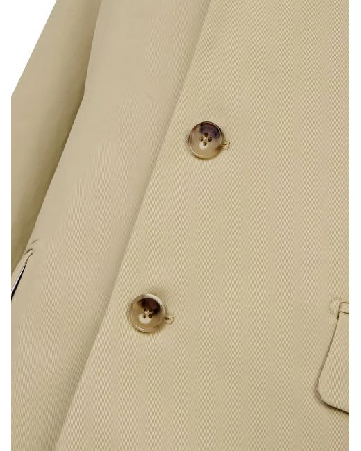 MAN ON THE BOON. Einreihiger Essential Blazer in Natural für Herren