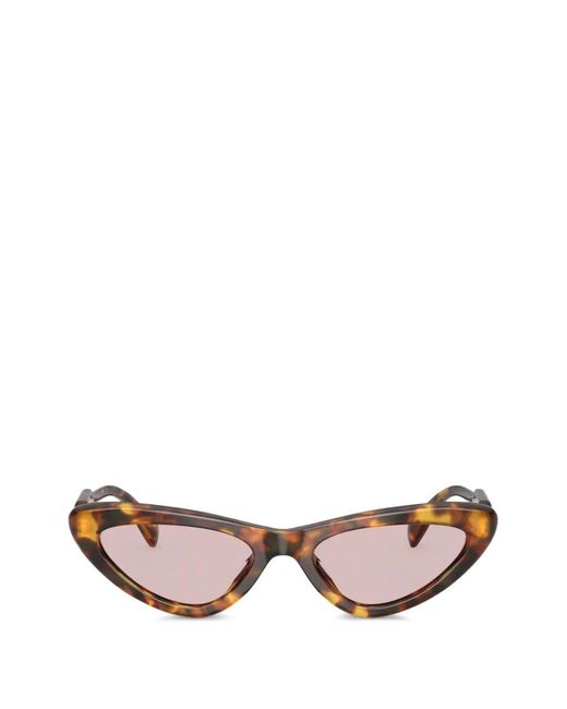 Miu Miu Pink Cat-Eye Sunglasses