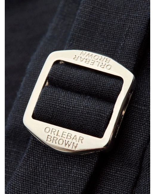 Orlebar Brown Black Norwich Shorts for men