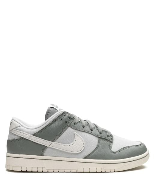 Nike Gray Dunk Low Retro Prm "Mica" Sneakers