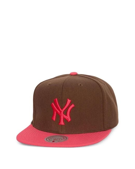 Mitchell & Ness Red X Mlb New York Yankees Cooperstown Cap for men