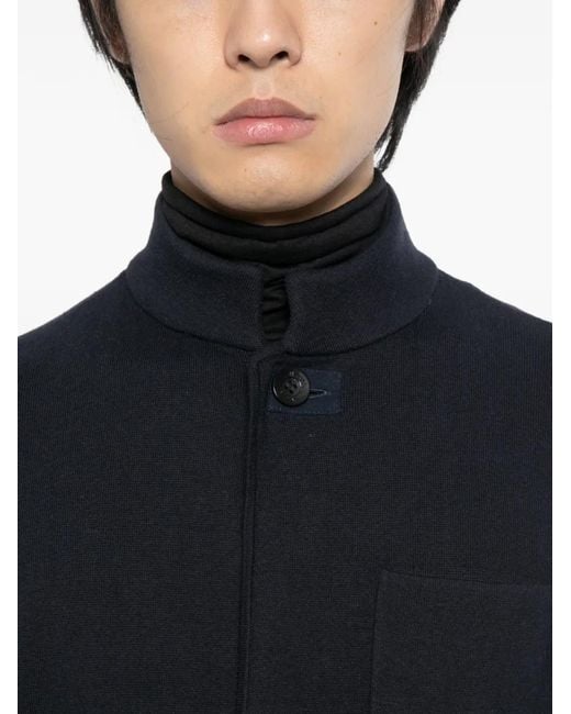 N.Peal Cashmere Black Milano Jacket for men