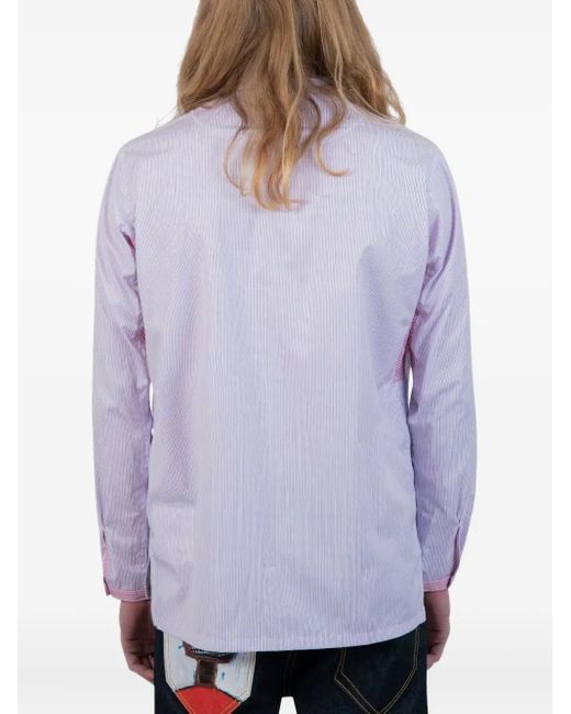 Junya Watanabe White Andy Warhol Patchwork Shirt for men