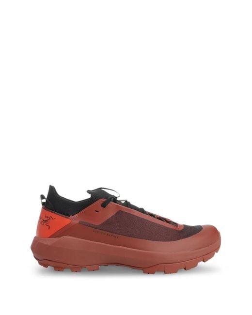 Arc'teryx Red Vertex Alpine Sneakers for men