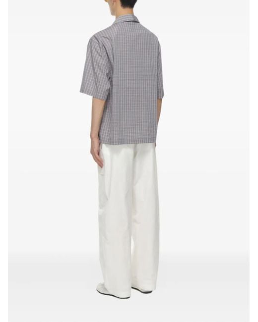 Camicia di Studio Nicholson in Gray da Uomo