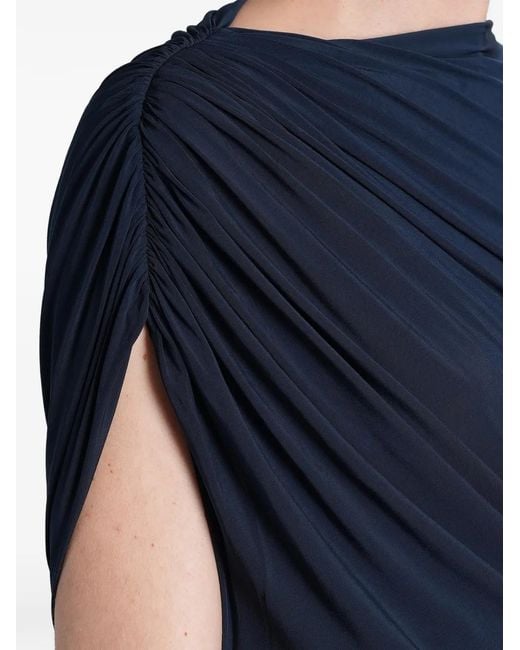 Alex Perry Blue Sleeveless Gown