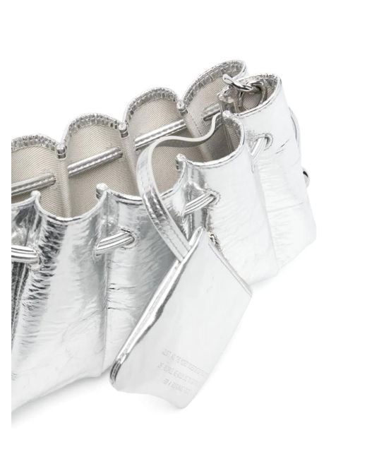 THEMOIRÈ White Dafne Shoulder Bag