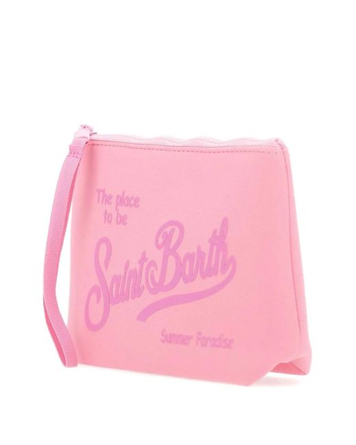 Mc2 Saint Barth Pink Aline Clutch Bag