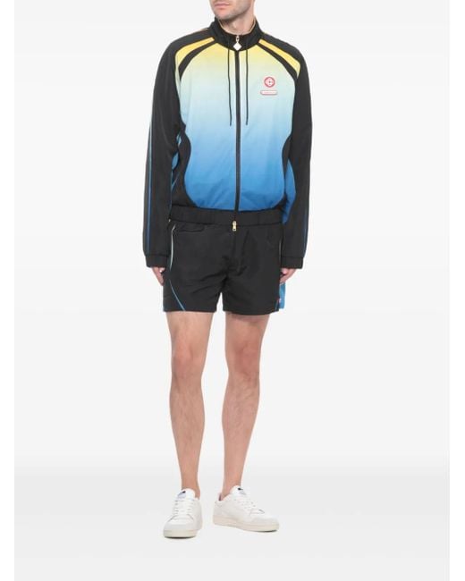 Casablanca Blue Balck Gradient Jacket for men