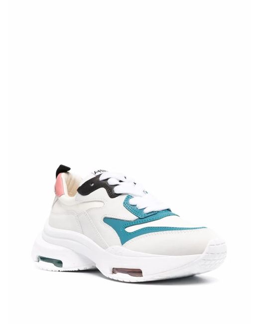 Ash White Octapus Leather Sneakers