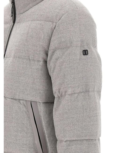 Quilted down jacket DUNO de hombre de color Gray