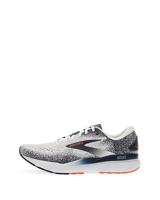 Brooks White Ghost Sneakers for men