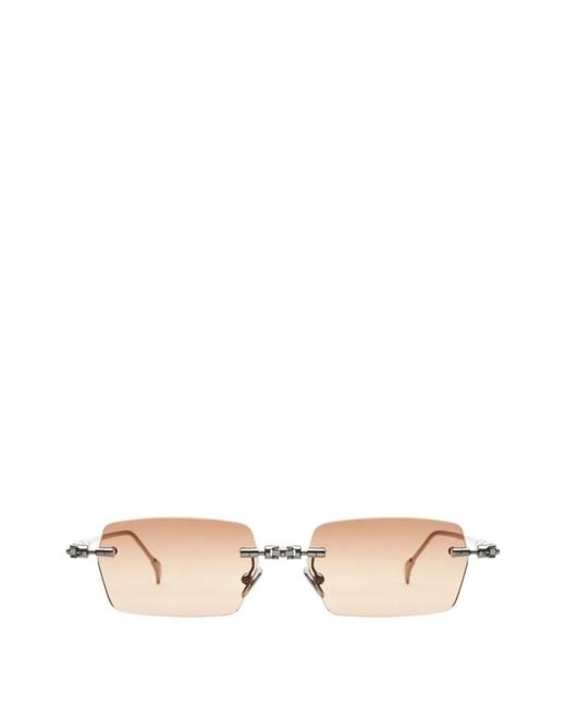 Kuboraum Natural H61 Rimless Sunglasses