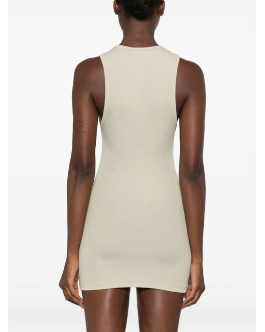 Wardrobe NYC White Ribbed-Knit Tank Top