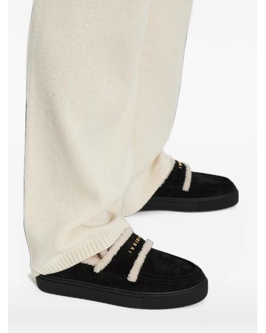 Inuikii Black Shearling Loafer Loafers