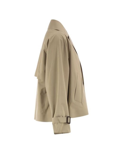 Weekend by Maxmara Natural Double-Breasted Cropped Jacket