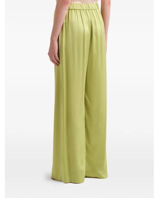 Maliparmi Green Pantalon Cady Brillant