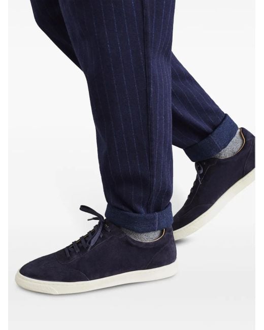 Brunello Cucinelli Blue Sneakers for men