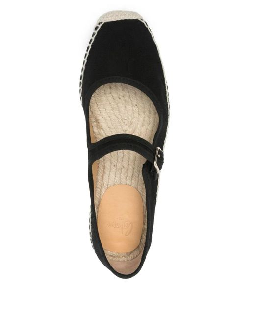 Castaner Black Padua Canvas Espadrilles