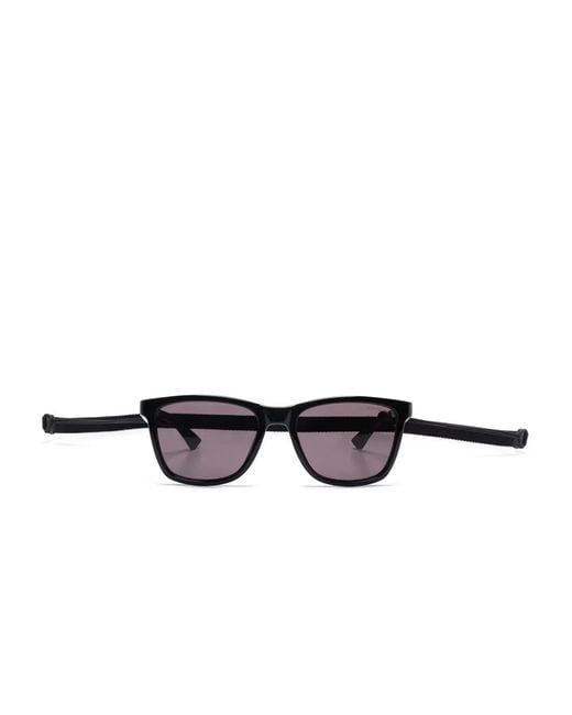 Montblanc Black Wayfarer-Frame Sunglasses