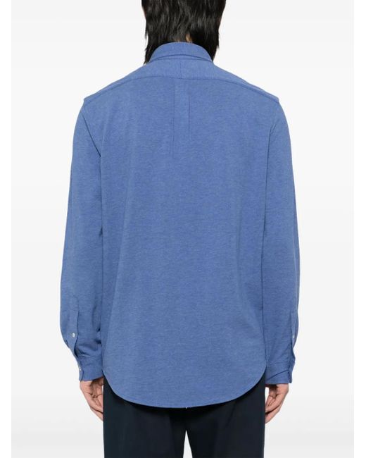 メンズ Polo Ralph Lauren ボタン シャツ Blue