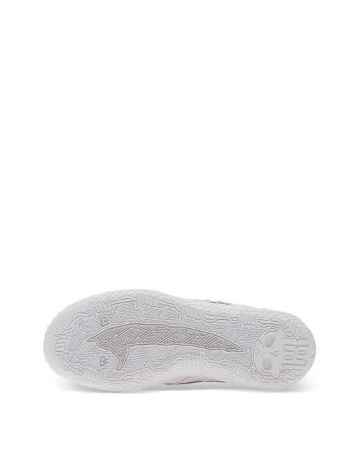 PUMA White Mist Strap Sneakers