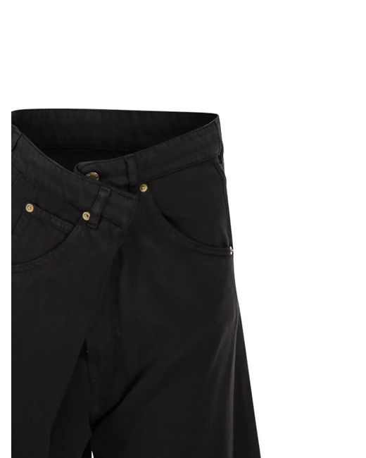 DARKPARK Black Crossover Shorts