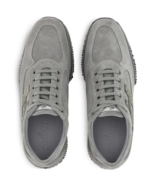 Hogan Gray Interactive Sneakers