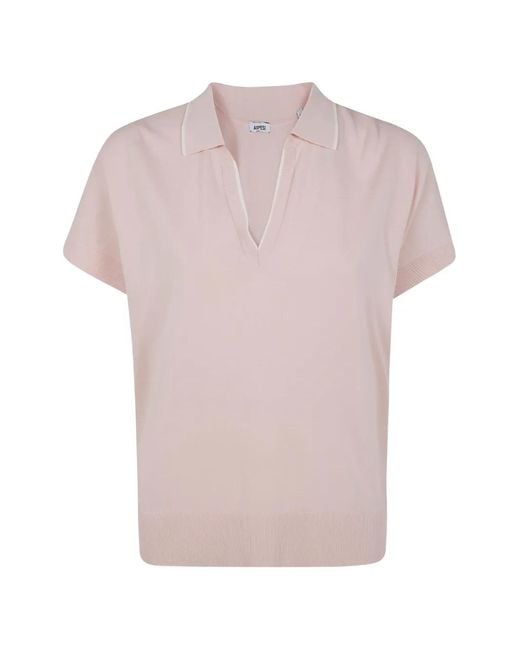 Aspesi Pink Polo Shirt