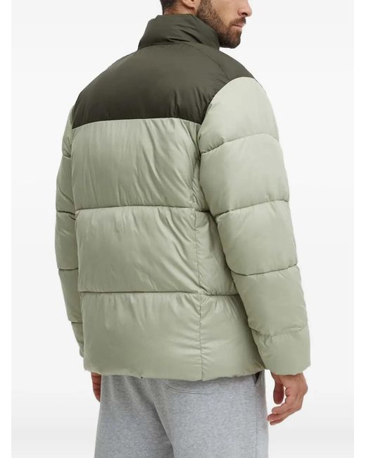 Columbia Green Two-Tone Puffer Jacket for men