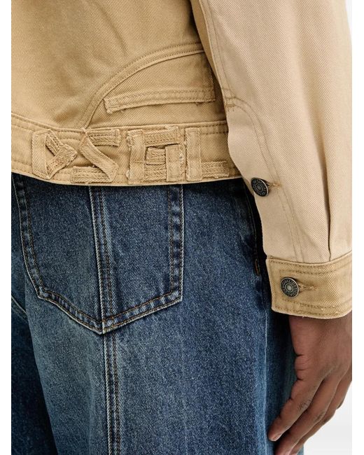 Veste Bicolore À Fermeture Décalée Desigual pour homme en coloris Blue