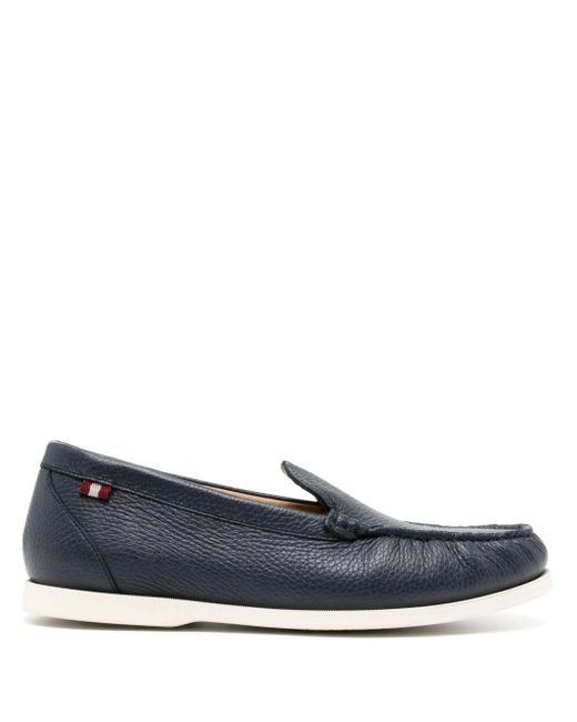 Bally Blue Nadim Leather Loafers for men