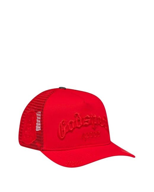 Godspeed Red Forever Trucker Hat for men