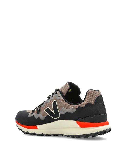Veja Black Fitz Roy Lace-Up Sneakers