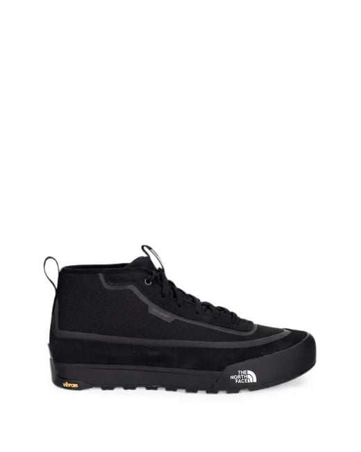 The North Face Black Clyffe Insulated Waterproof Mid-Top Sneakers for men