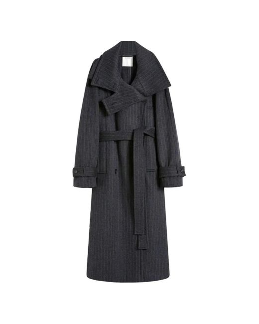 Sportmax Black Arold Coat
