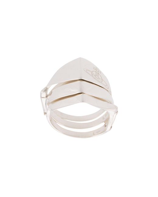 Vivienne Westwood Metallic Knuckle Duster Ring