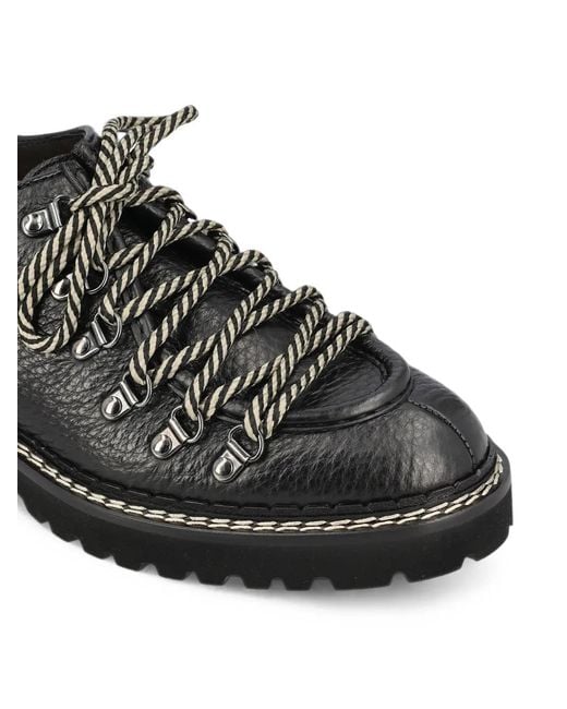 Derby Stringate di Doucal's in Black da Uomo