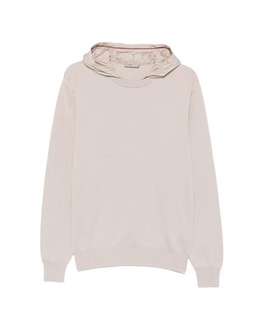 Herno Pullover Mit Kapuze in White für Herren
