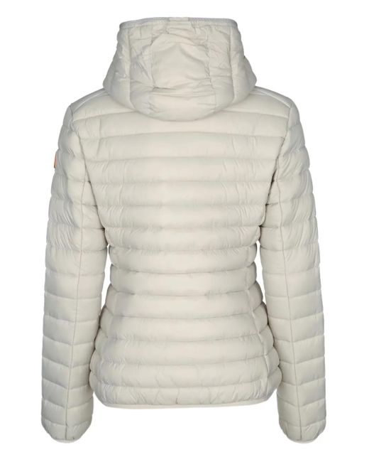 Save The Duck White Daisy Jacket