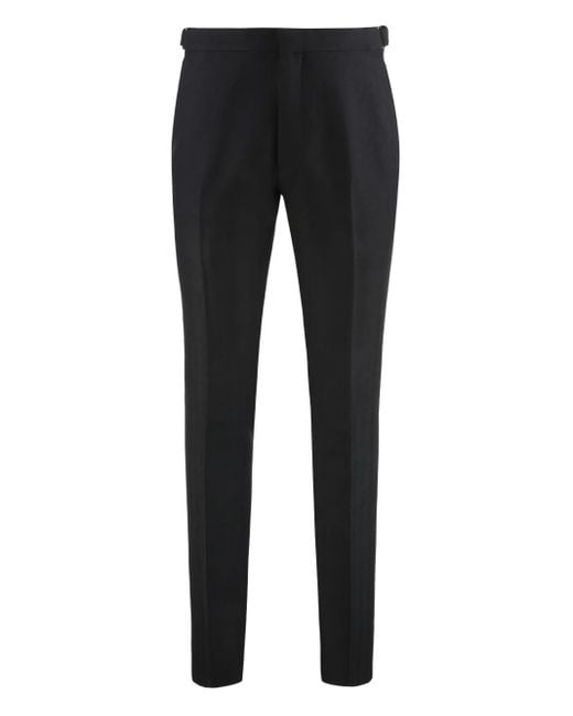 Tom Ford Black Zip Trousers for men