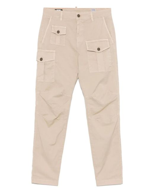 Mason's Natural Devant Safari Trousers for men