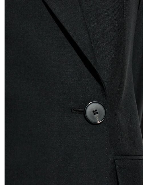 Givenchy Black Single-Breasted Blazer