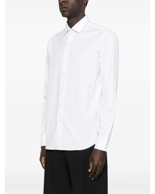 Salvatore Piccolo White Buttoned Shirt for men