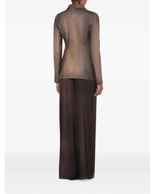 Avant Toi Natural Single-Breasted Wool-Blend Blazer