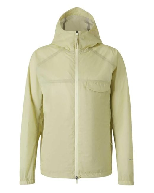 Giacca A Vento Con Cappuccio di Laminar in Green da Uomo