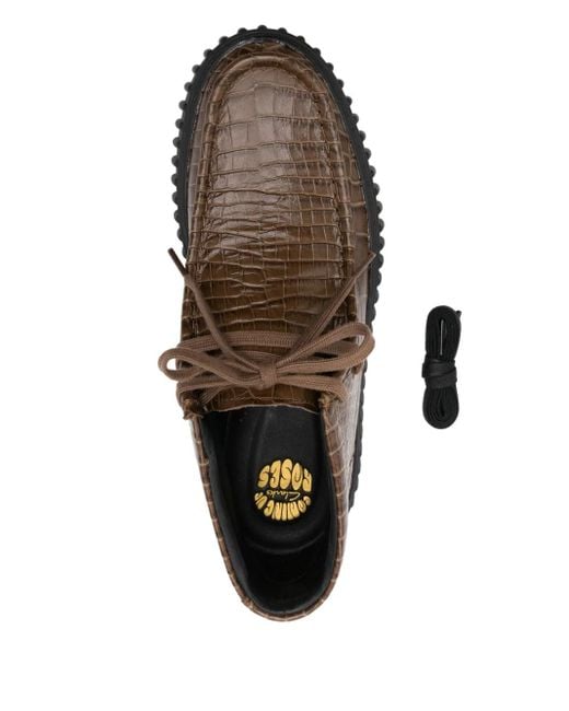 Botas Torhill Hi de x Martine Rose Clarks de hombre de color Brown