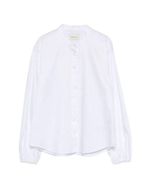Gant White Cotton Shirt