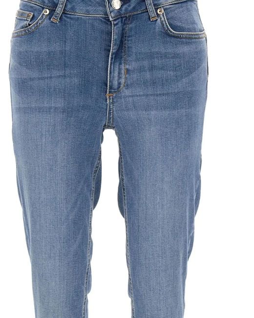 Liu Jo Blue Five-Pocket Jeans